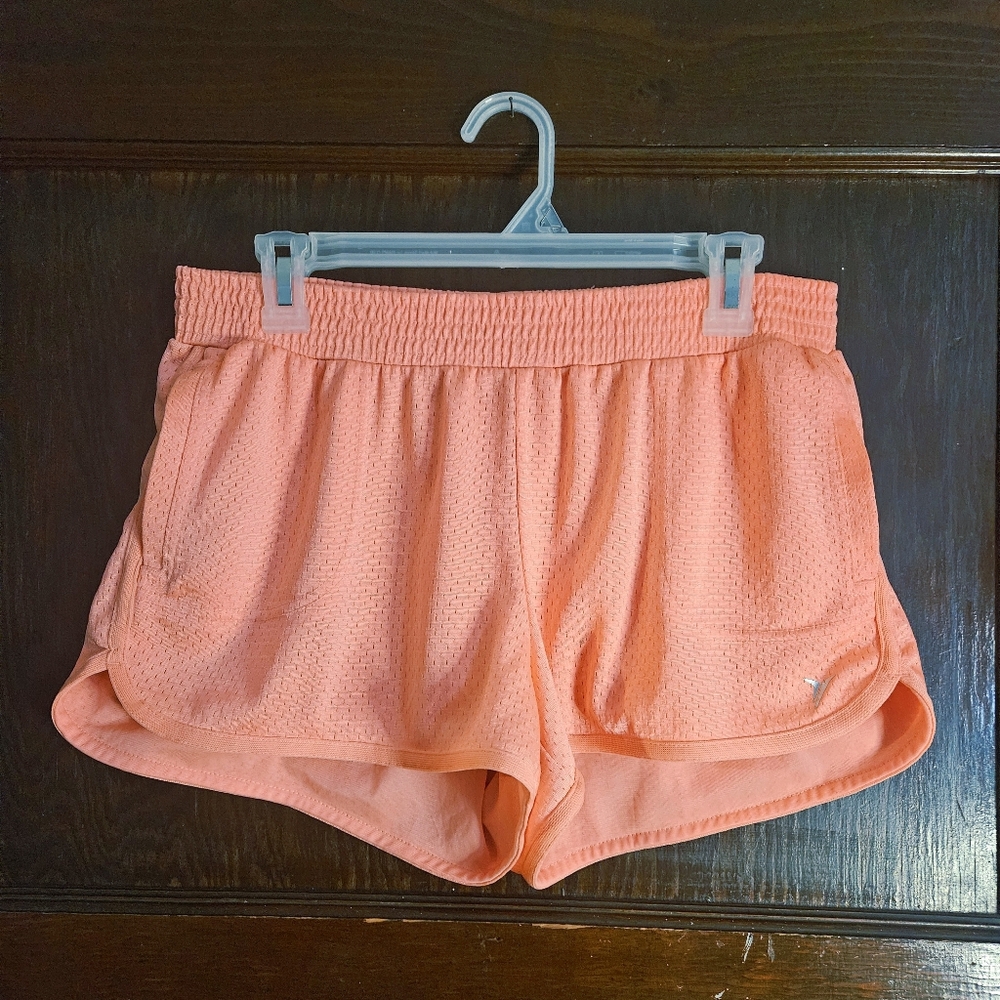 Old Navy Flouresent Orange Athletic Shorts - Size L